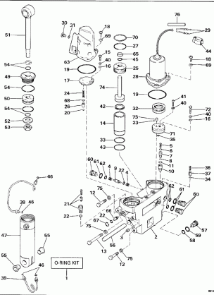 POWER TRIM / TILT HYDRAULIC ASSEMBLY