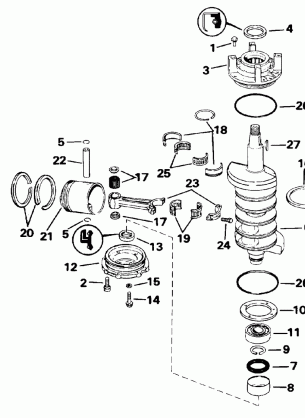 CRANKSHAFT & PISTON