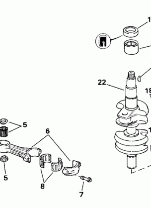 CRANKSHAFT & PISTON