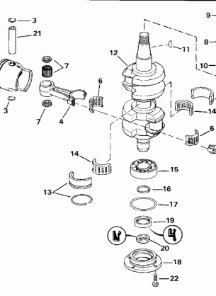 CRANKSHAFT & PISTON