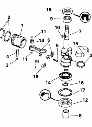 CRANKSHAFT & PISTON