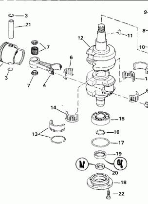 CRANKSHAFT & PISTON