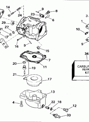 CARBURETOR - ALL 55 MODELS