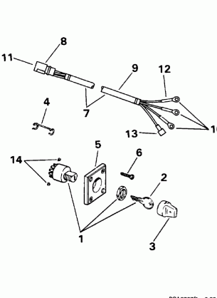 IGNITION SWITCH & CABLE