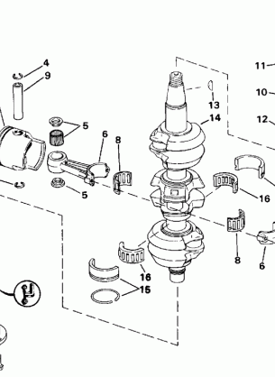 CRANKSHAFT & PISTON