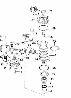 CRANKSHAFT & PISTON