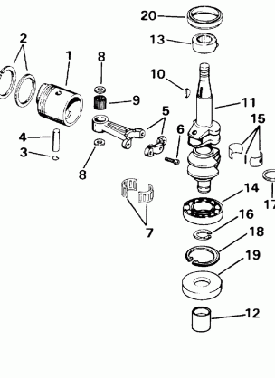 CRANKSHAFT & PISTON