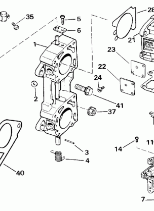 CARBURETOR AND LINKAGE - 