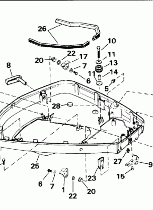 LOWER ENGINE COVER