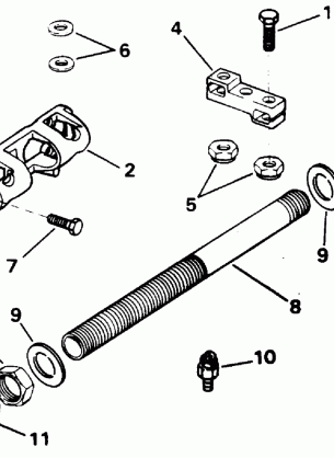 DUAL STEERING CONNECTOR KIT - 150GL SL - 175GL SL ONLY