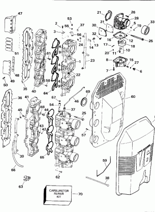 CARB. & INTAKE MANIFOLD 150 / 175 