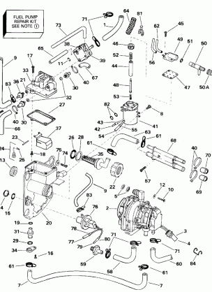 FUEL BRACKET & COMPONENTS