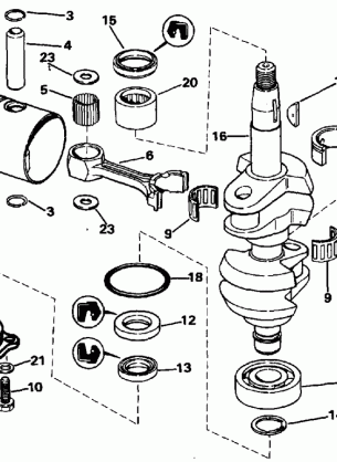 CRANKSHAFT & PISTON