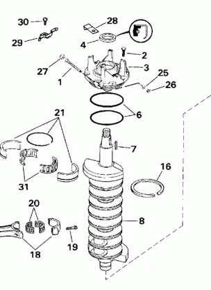 CRANKSHAFT & PISTON