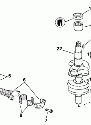 CRANKSHAFT & PISTON