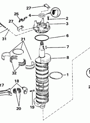 CRANKSHAFT & PISTON