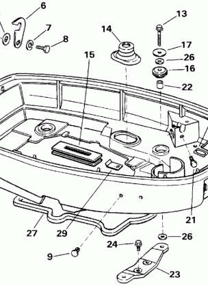 LOWER ENGINE COVER