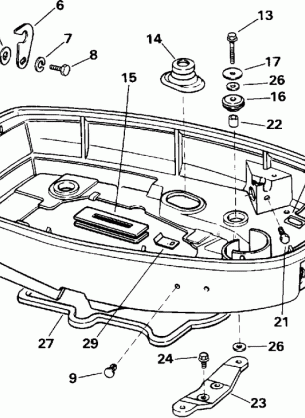 LOWER ENGINE COVER