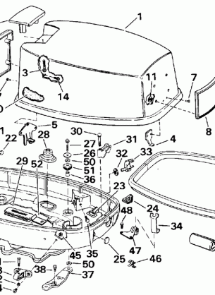 ENGINE COVER - JOHNSON