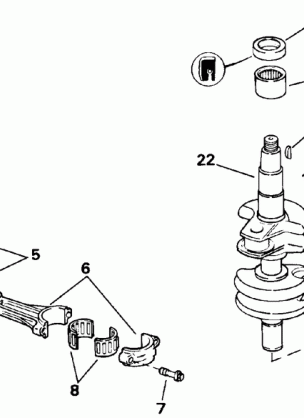 CRANKSHAFT & PISTON