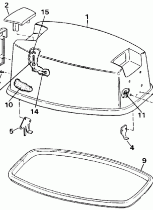 ENGINE COVER - JOHNSON