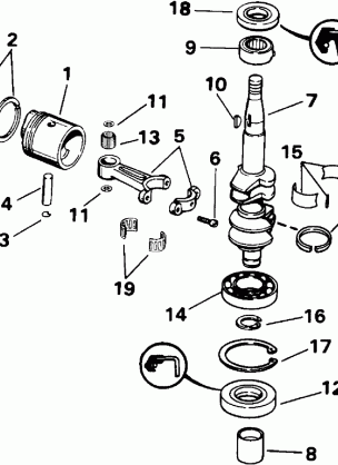 CRANKSHAFT & PISTON