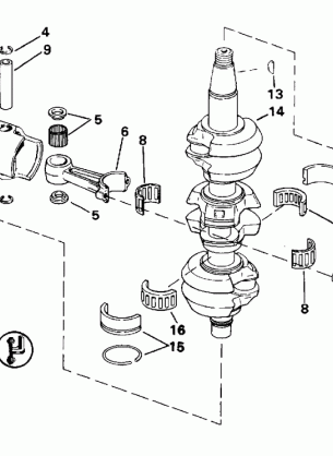 CRANKSHAFT & PISTON