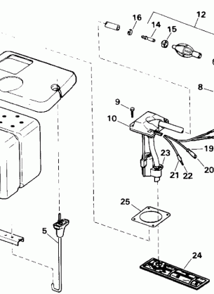 OIL TANK KIT - 1.8 GALLON