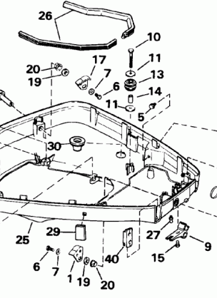 LOWER ENGINE COVER