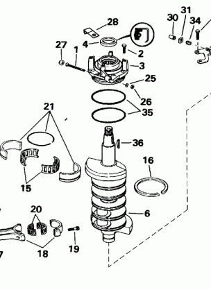 CRANKSHAFT & PISTON