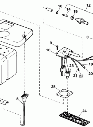 OIL TANK KIT - 1.8 GALLON