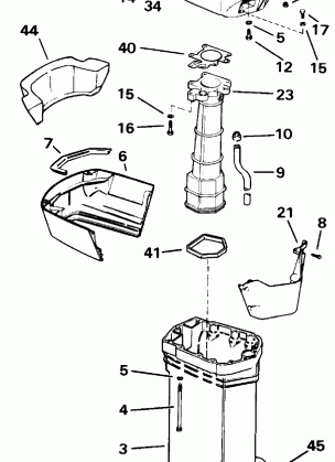 EXHAUST HOUSING