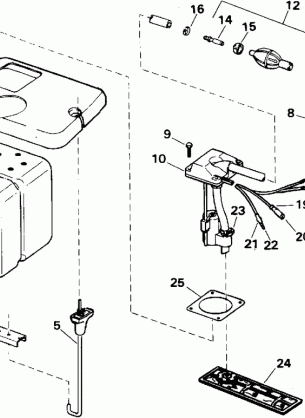 OIL TANK KIT - 1.8 GALLON