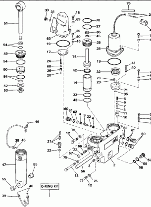 POWER TRIM / TILT HYDRAULIC ASSEMBLY