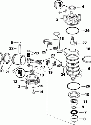 CRANKSHAFT & PISTON