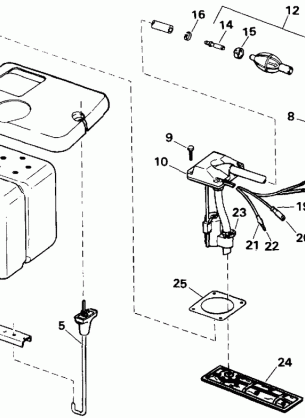 OIL TANK KIT - 1.8 GALLON