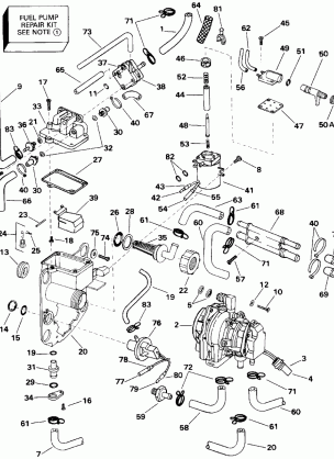 FUEL BRACKET & COMPONENTS