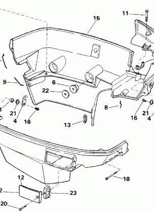 LOWER ENGINE COVER