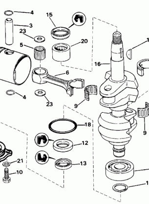 CRANKSHAFT & PISTON