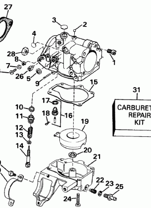 CARBURETOR  25EE - 25ELE