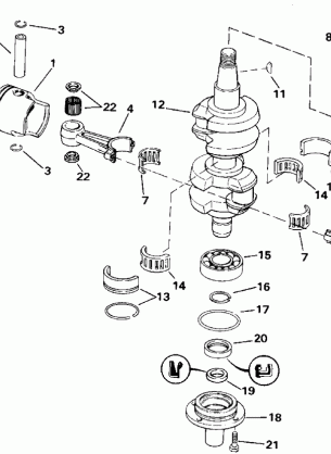 CRANKSHAFT & PISTON