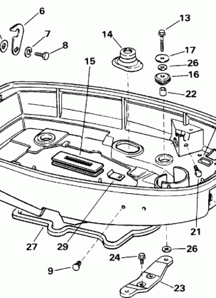 LOWER ENGINE COVER