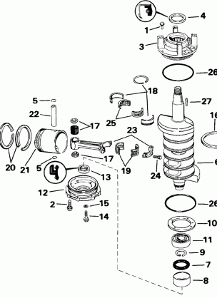 CRANKSHAFT & PISTON