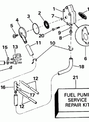 FUEL PUMP AND FILTER