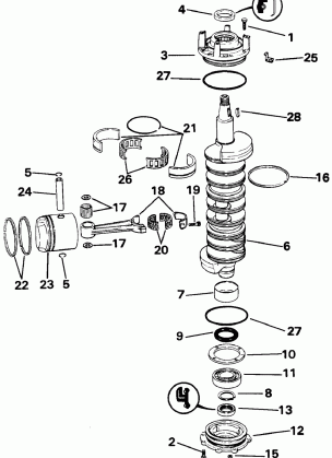 CRANKSHAFT & PISTON