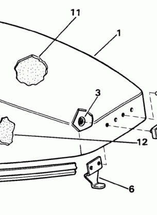 ENGINE COVER - JOHNSON