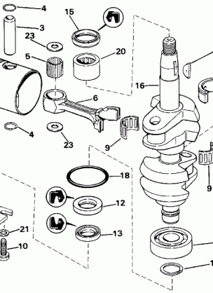 CRANKSHAFT & PISTON