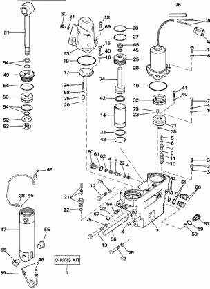 POWER TRIM / TILT HYDRAULIC ASSEMBLY