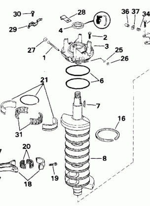 CRANKSHAFT & PISTON