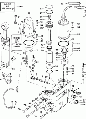 POWER TRIM / TILT HYDRAULIC ASSEMBLY